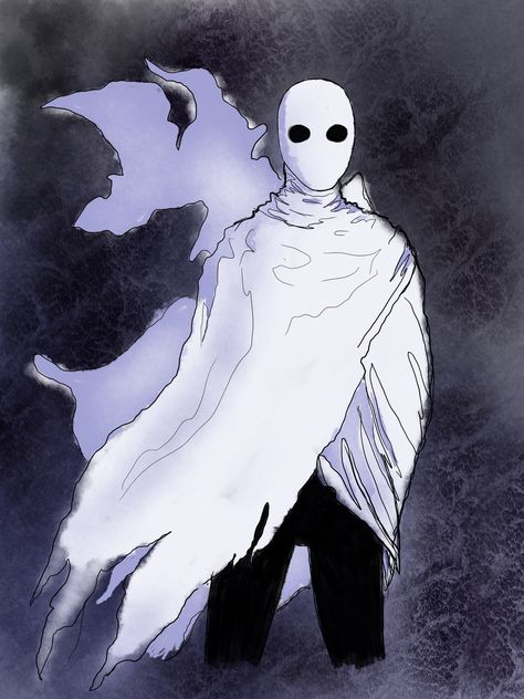 Masked Person Art, Special Grade Cursed Spirit Oc, Mouthless Character Design, Cold Character, White Mask Character Art, Cloaked Masked Character, Fantasy Mask Design Concept Art, Hero Mask, Mask Character Design