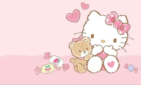 Cartoon Characters Hugging, Two Cartoon Characters, Characters Hugging, Hello Kitty Batman, Pink Wallpaper Computer, Drawing Story, Batman Wallpapers, Pink Wallpaper Laptop, Pink Wallpaper Ipad