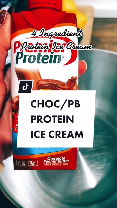 Ice Cream With Premier Protein, Low Carb Protein Ice Cream, 0 Point Ice Cream, Protein Drink Ice Cream, Ice Cream With Protein Shake, Dash Ice Cream Maker Recipes Protein, Priemer Protien Shake Ice Cream, Bariatric Ice Cream Recipes, Premier Protein Shake Ice Cream Recipes