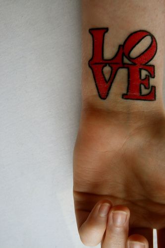 "Love" Robert Indiana Tattoo Love Park Philadelphia, Philly Tattoo, Indiana Love, Robert Indiana, Tattoo Love, Love Tattoo, Love Park, Photo Love, Kids Names