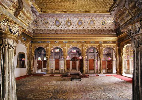 Jodhpur Indian Throne Room, Indian Throne, Indian Castle, Mehrangarh Fort, Throne Room, Kingdom Come, Indian Architecture, Ancient India, Space Architecture