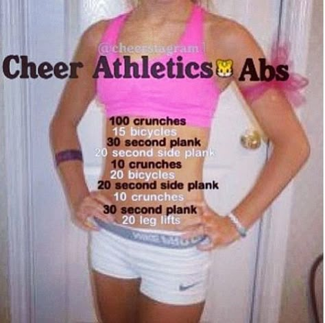 Cheer Athletics Abs, Cheer Abs, Workout Tumblr, Cheer Stretches, Cheerleading Workouts, Cheer Hacks, Cheer Workouts, Cheer Athletics, Fitness Abs