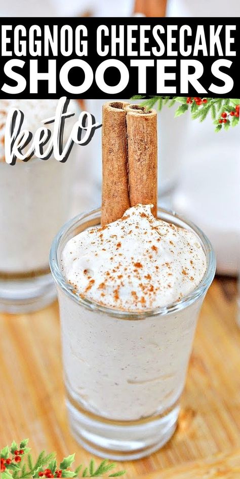 Almond Milk Eggnog Recipe, Almond Milk Egg Nog, Keto Eggnog, Eggnog Drinks, Keto Holiday Recipes, Low Carb Holiday, Keto Drinks, Keto Holiday, Low Carb Drinks