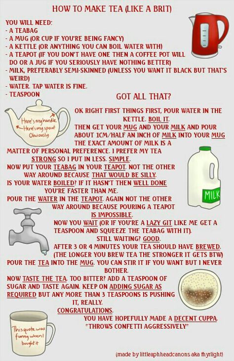 Correct way in making English tea for those who are curious ;) How To Make English Tea, Tea Puns, Tea Etiquette, Blue Jello, Tea And Crumpets, English Tea Party, Afternoon Tea Recipes, Creme Dessert, Make Tea