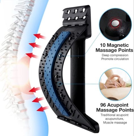 #ad #backstretcher #back #stretch #self care Back Support, Back Roller For Back Pain, Back Stretchers Products, Natural Muscle Relaxer Back Pain, Lumbar Spine Xray, Back Stretcher, Lumbar Disc, Back Massager, Lower Back Pain Relief