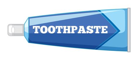 Toothpaste Clipart, Vector Images, Background Illustration, Web Design, Png Images, Toothpaste, Vector Art, Adobe Illustrator, White Background