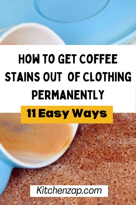 How to Get Coffee Stain Out of Clothing Coffee Stains Out Of Clothes, How To Remove Coffee Stains From Clothes, Removing Coffee Stains From Clothes, How To Get Coffee Stains Out Of Clothes, Coffee Stain, Stain Remover Clothes, Coffee Stain Removal, Cupping At Home, Stain On Clothes