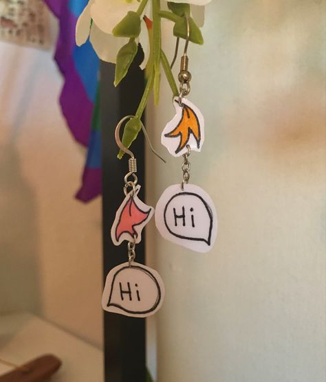 Queer Jewelry Aesthetic, Heartstopper Earrings, Heartstopper Jewelry, Queer Jewelry, Queer Earrings, Heartstopper Crafts, Aesthetic Handmade Gifts, Regalos Aesthetic, Handmade Gifts Aesthetic