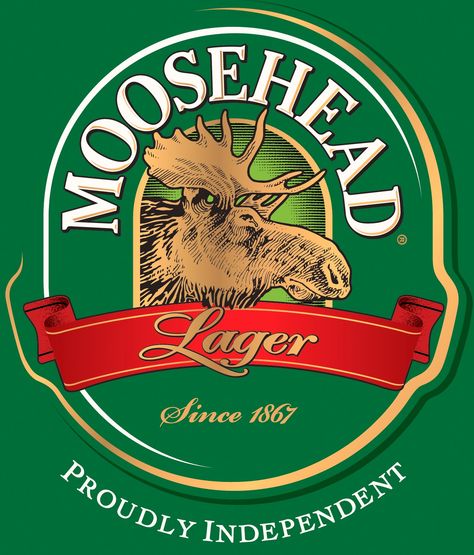 Moosehead logo Moosehead Beer, Vintage Beer Signs, Bar Man Cave, Beer Pub, Man Cave Wall, Garage Signs, Pub Signs, Hotel Cafe, Beer Signs