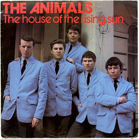 the animals: house of the rising sun by blackmagicplastic, via Flickr The Animals Band, Rock Album Cover, Eric Burdon, Rock Album Covers, Rock & Roll, House Of The Rising Sun, 1960s Music, Brian Johnson, 60s Music