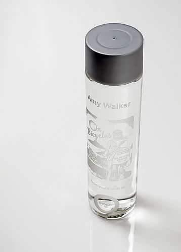 etched VOSS water bottle | by Eclipse Awards Voss Water Bottle, Voss Water, Custom Trophies, Custom Awards, Drink More Water, Glass Etching, Etching, Travel Mug, Personalized Gifts