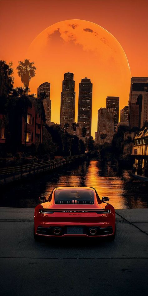 Porsche Iphone Wallpaper, Truk Besar, Car Iphone Wallpaper, Serie Bmw, Bmw Sport, Orange Car, Sports Car Wallpaper, Cool Car Pictures, Most Expensive Car