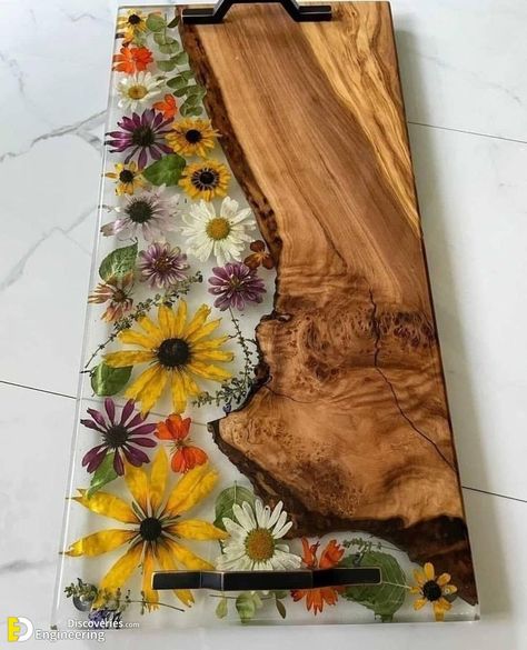 28+ Gorgeous Table Design Ideas To Complement Your Home | Engineering Discoveries Seni Resin, Dekoratívne Vence, Diy Resin Table, Resin And Wood Diy, Wood Resin Table, Resin Art Painting, Diy Resin Projects, Epoxy Resin Table, Resin Furniture