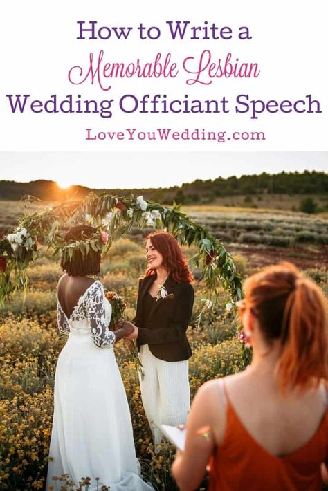 Lesbian Vows Wedding Ceremonies, Lesbian Wedding Ceremony Script, Officiant Outfit, Wedding Officiant Attire, Officiant Speech, Officiant Attire, Bat Makeup, Celebrant Wedding, Marriage Promises