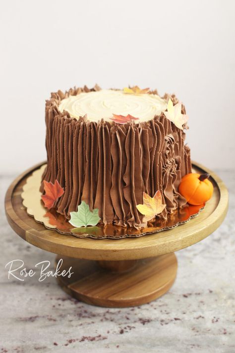 Thanksgiving Drip Cake Ideas, Fall Cakes For Birthday, Chocolate Cake Fall Decoration, Best Cakes For Thanksgiving, Thanksgiving Cake Ideas Decorating, Fall Theme Cakes, Thanksgiving Cakes Decorating, Gruffalo Cake, Fall Cakes Decorating