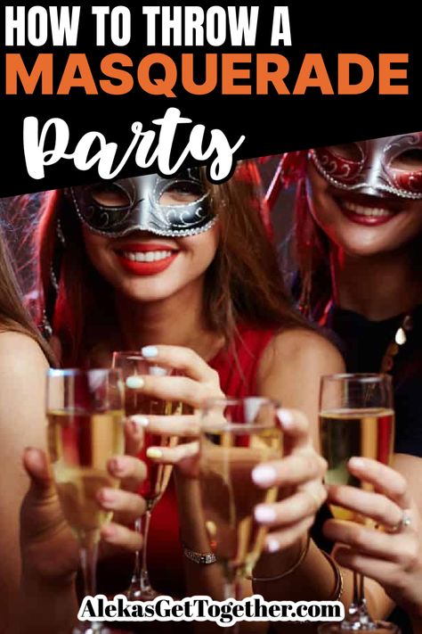 How To Host A Masquerade Ball, Masquerade Party Entertainment, Summer Masquerade Party, Things To Do At A Masquerade Party, Masquerade Ball Quotes, Masquerade Nye Party, Masquerade Ball Activities, Masked Party Ideas, Masquerade Party Games For Adults