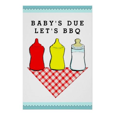 Baby Q Girl Shower Ideas, Baby Q Baby Shower Ideas Backyard Bbq, Diaper Bbq Party, Baby B Q Shower Bbq Party, Babyque Shower, Babyq Shower, Bbq Baby Shower Decorations, Barbecue Baby Shower, Baby Bbq