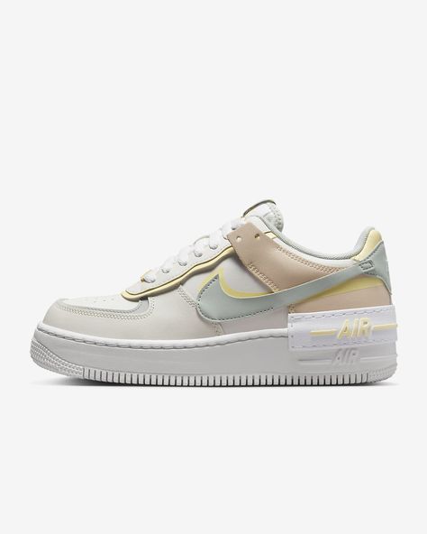 Nike AF1 Shadow Women's Shoes. Nike.com Nike Af1 Shadow, Popular Nike Shoes, Air Force Women, Nike Air Force 1 Shadow, Air Force 1 Shadow, Nike Airforce 1, Cute Sneakers, Nike Sneakers Women, Nike Shoes Women