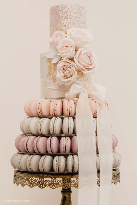 Macaron Tower Cake, Macaron Wedding Cake, Macaron Wedding, Macaroon Wedding Cakes, Millbridge Court, Macaroon Cake, Tower Cake, Wedding Macarons, Sugar Mama