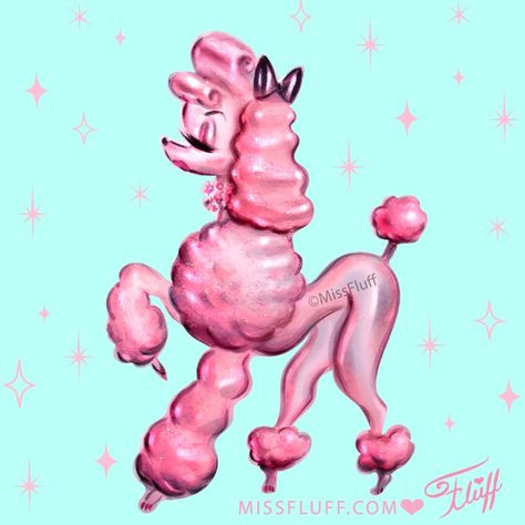 💖 Happy Friday! 💖 I hope yours is extra fancy! 💋 See more of my poodle art on my site. https://missfluff.shop/collections/art-prints/poodles . #poodles #poodlelove #vintagepoodle #retrostyle #vintagestyle #fridayvibes #fridaymood #poodle #pinklife Pink Poodle Aesthetic, Vintage Poodle Art, Poodle Fursona, Dilly Dallying, Poodle Drawing, Collections Art, Miss Fluff, Vintage Poodle, Pink Poodle