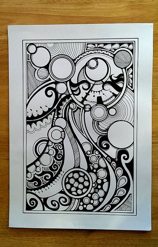 para microfibra Texture And Pattern Art, Circle Art Ideas, Black Doodle Art, Circle Zentangle, Foreground Background, Mallory Knox, Modele Zentangle, Zentangle Artwork, Zen Tangle