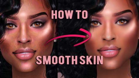 Sims 4 Cc, Photoshop Tutorial, The Sims 4, Smooth Skin, The Sims, Sims 4, To Create, Photoshop, Tools