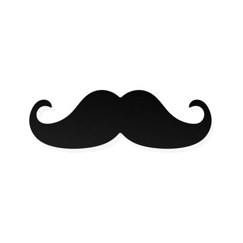 Strong man mustache flat style icon sign vector illustration isolated on white background. Symbol of the vintage dad or father web flat icon. Mustache Illustration, Mustache Drawing, Man Cakes, Man Mustache, Makeup School, Strong Man, Cakes For Men, Flat Style, Flat Icon