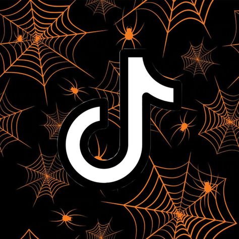 Halloween Tik Tok Icon, Halloween Tiktok Icon, Ios Halloween, Iphone Board, Icon Halloween, Tiktok Icon, Halloween Icon, Ios Themes, Halloween Wallpaper Iphone Backgrounds