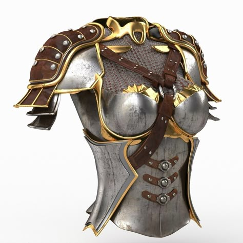 Female Armour, Metal Armor, Armor Drawing, Armor Dress, Viking Armor, Armor Tattoo, Dragon Armor, Armor Clothing, Female Armor