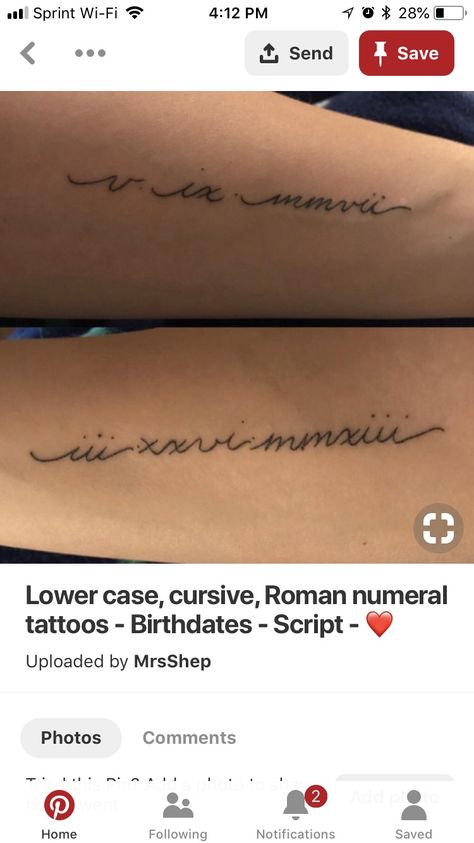 Roman Numeral Font Style Tattoo Ideas, Roman Numeral Cursive Tattoo, Feminine Roman Numeral Tattoo Font, Rosalie Tattoo, Cursive Roman Numeral Tattoo, Roman Numeral Tattoo Font, Roman Numeral Font, Thigh Script Tattoo, Numerals Tattoo