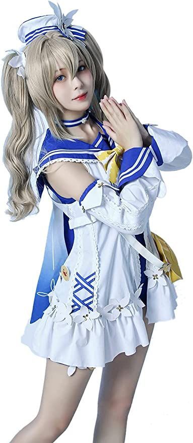 Barbara Cosplay, Barbara Genshin, Genshin Cosplay, Cosplay Reference, Suit Clothing, Genshin Impact Cosplay, Bday Wishlist, Outfit Halloween, Party Suits