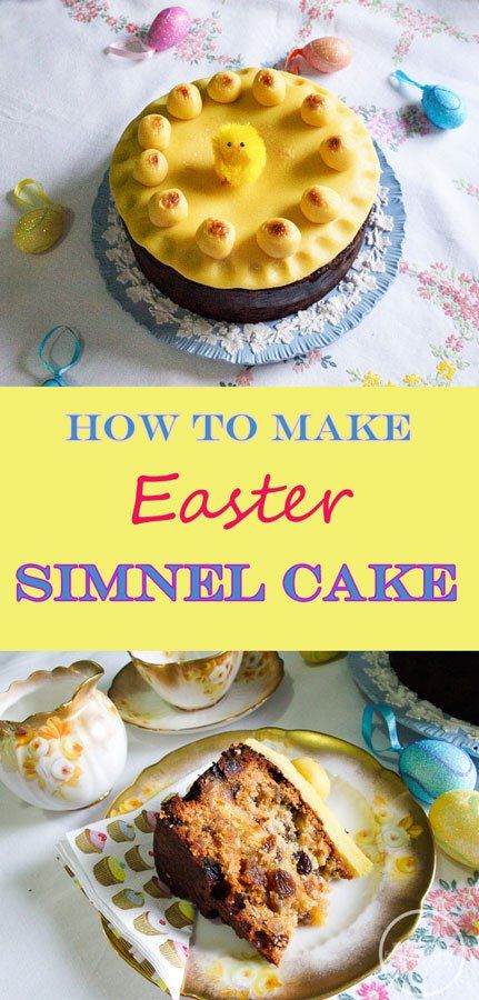 Easter Simnel Cake, British Easter Recipes, Simnel Cake Recipe, Simnel Cake Easter, Thrifty Recipes, Cottage Baking, Easter Bakes, Easter Bake, Vegetarian Easter