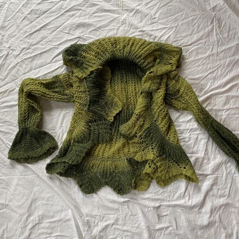 Fairycore light-dark green cardigan True colors in... - Depop Fairycore Cardigan, Fairycore Light, Dark Green Cardigan, Green Cardigan, Green Wool, Wool Cardigan, True Colors, Light In The Dark, Tracking Number