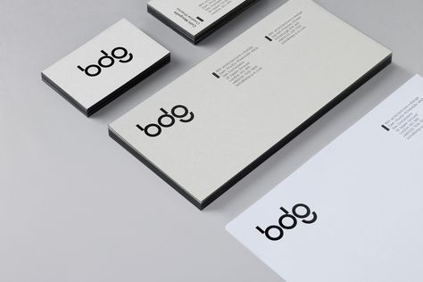 Cool, minimalist and iconic brand identity for BDG by San Francisco's Manual | Creative Boom Typographic Layout, Compliment Slip, News Website Design, Web Design Mobile, Creative Organization, Creative Workspace, Visual Journal, Minimal Web Design, Printing Business Cards