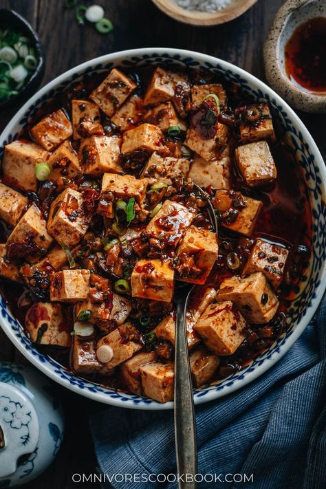 Ways To Cook Tofu, Silken Tofu Recipes, Mapo Tofu Recipe, Tofu Vegan, Mapo Tofu, Tofu Recipe, Silken Tofu, Easy Chinese Recipes, The Dazzling