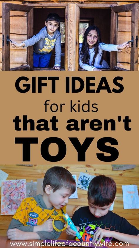 Non-toy gift ideas Small Gifts For Kids Christmas, Gifts For Kids Who Have Everything, Kids Christmas Gifts Ideas, Kids Gifts Ideas, Kid Gift Ideas, Unique Gifts For Boys, Gift Ideas For Children, Snow Gifts, Non Toy Gifts