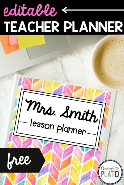 Teacher Lesson Planner Printable Free, Teacher Planner Pages, Free Teacher Planner, Teacher Planning Binder, Teacher Binder Printables Free, Teacher Planning Pages, Free Teacher Binder, Free Lesson Planner, Best Teacher Planner