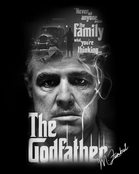 The Godfather Tattoo Design, Italian Mafia Tattoo Design, Godfather Tattoo Design, Mafia Tattoo Gangsters, Mafia Tattoo Design, The Godfather Tattoo, Godfather Family, Goodfellas Tattoo, Tattoo Gangster