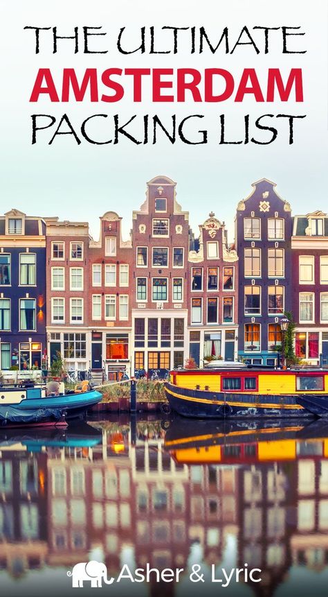 Amsterdam Packing List, Visiting Copenhagen, Amsterdam Vacation, Amsterdam Red Light District, Visit Amsterdam, Travel Things, Quoi Porter, I Amsterdam, Red Light District