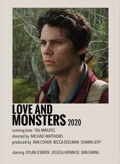 Love And Monsters, Teen Wolf Poster, Poster Polaroid, Polaroid Movie Poster, Movie Character Posters, Indie Movie Posters, Series Posters, Night Film, Iconic Movie Posters