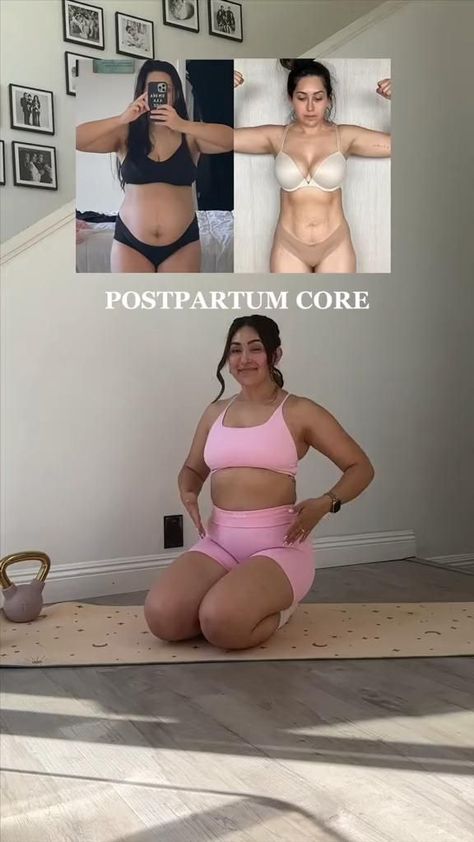 4 Month Postpartum Workout, How To Get Rid Of Mommy Belly, Mom Pouch Before And After, Postpartum Body Care, 2 Week Postpartum Workout, Mum Tum Workout, Postpartum Core Recovery, Postpartum Core Exercises, Postpartum Transformation