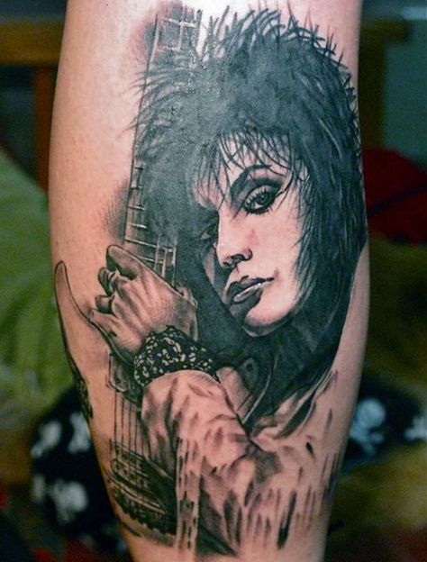 Joan Jett Tattoo Ideas, Joan Jett Tattoo, Jett Tattoo, Images Of Tattoos, Joan Jett The Runaways, Tattooed People, Cherry Tattoos, The Runaways, Jayne Mansfield