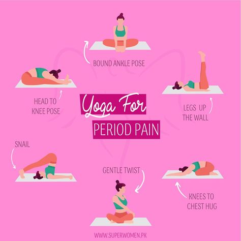 There are some simple ways of lightening the severity of period crampsWe have gathered some of the best positions to help youSave these steps for your next cycle and give it a tryhealthylifestyle healthywomen yogalife womenempowerment womensupportingwomen superwomenspower superwomenpakistan Yoga Poses For Cramps, Exercises To Help Period Cramps, Stretching For Period Cramps, Workouts For Period Cramps, Help Cramps Period Pains, Yoga To Help With Period Cramps, Period Yoga Cramps, Yoga Poses To Help With Period Cramps, Yoga For Your Period