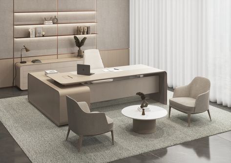 Ceo Table Design Executive Office, Luxury Office Table, Modern Classic Office, Executive Office Design Interior, Executive Desk Office, Ceo Desk, Executive Office Design, Modern Office Table, Business Office Design