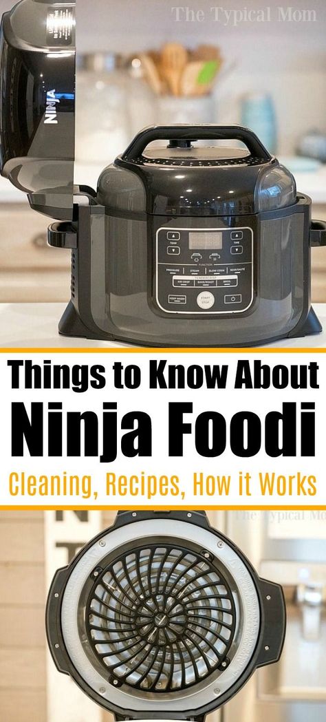 How To Use Ninja Foodi Pressure Cooker, How To Clean A Ninja Foodi, Ninja Multi Cooker Recipes, Vegan Ninja Foodi Recipes, Recipes For The Ninja Foodi, Cleaning Ninja Foodi, Clean Ninja Foodi, Ninja Foodi Recipes For Beginners, Food Ninja