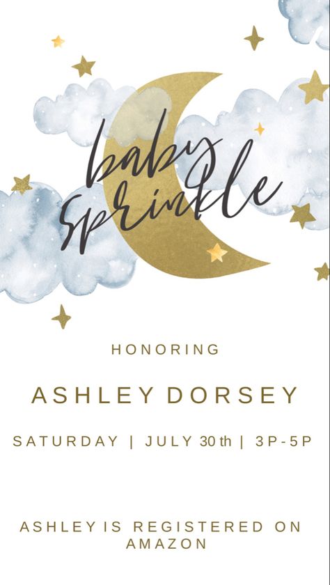 Twinkle Sprinkle, Baby Boy Sprinkle, Sprinkle Baby Shower, Baby Shower Invitation Cards, Baby Sprinkle, Cloud 9, Baby Star, Baby Shower Invitation, Shower Invitation