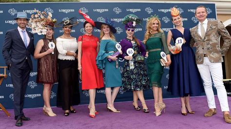 Breeders Cup Fashion, Carson Kressley, Race Day Fashion, Breeders Cup, Race Day, Feel Inspired, Custom Color, Academic Dress, Dress To Impress