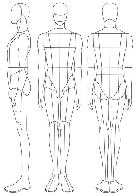 Technical Drawing Fashion Template, Croque Fashion, Technical Drawing Fashion, Studies Aesthetic, Fashion Illustration Digital, Fashion Sketch Template, Fashion Figure Templates, Fashion Illustration Poses, Sketch Template