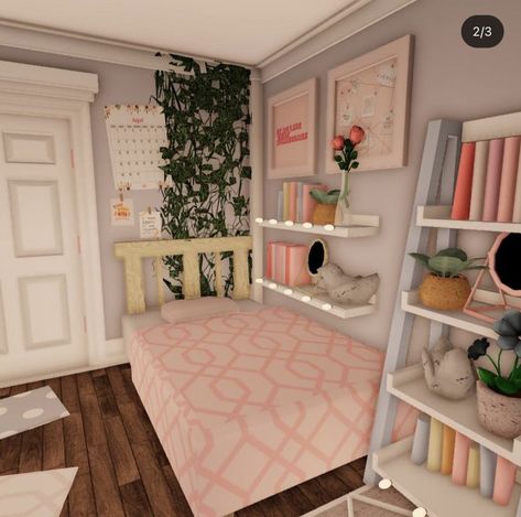 Bloxburg Bedroom 3 X 4, Big Bloxburg Room Ideas, Bloxburg Beedrom Ideas, 3x3 Baby Room Bloxburg, Bloxburg Room Ideas Easy, Bloxburg Blush Bedroom, Small Bloxburg Room Ideas, Kids Room Bloxburg Ideas, Girl Room Bloxburg