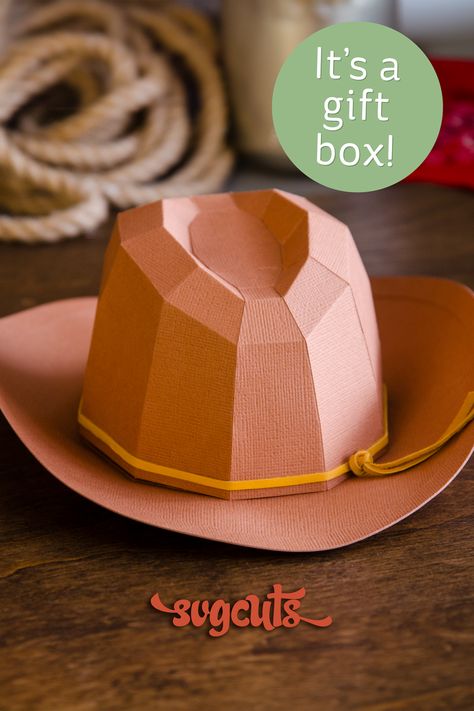 I get it, paper crafting with a Cricut can feel intimidating. Let's kick those doubts to the curb together. In this post I'm talking about each step from svg file downloading to paper recommendations. Click or tap to read more! Make A Cowboy Hat, 3d Paper Crafts, I Get It, 3d Paper, Cowboy Hat, Paper Crafting, I Got This, Card Craft, Paper Craft